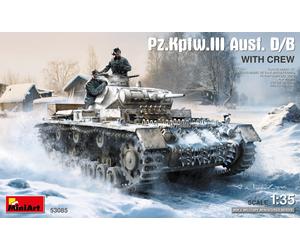 MIN53085 - Miniart 1:35 - Pz.Kpfw.III Ausf. D/B with Crew
