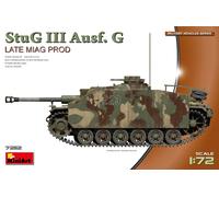 MiniArt Model Kit - StuG III Ausf. G (Miag Late Production) - 1:72 - 72112 - New