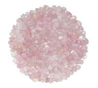 Mina Heal 1 LB Small Size Rose Quartz Rough Crystals, Natural & Genuine, for Wicca Reiki Crystal Healing Meditation Deco