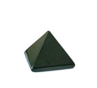 Mina Heal Natural Black Obsidian Pyramid Chakra Healing Crystal Stone, 1.5 inch, Healing Crystal Gifts, Crystals for Beginners, Witchcraft Supplies