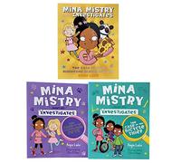 Mina Mistry Sort Of Investigates Childrens Collection 3 Books Set (The Case of the Disgusting School Dinners, The Case of the Disappearing Pets & The Case of the Bicycle Thief)