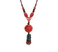MINACHI Bohemian Colorful Ceramic Bead Chunky Center Pendant Y Necklace, Hippie Boho Summer Fashion Jewelry Gift for Women, Ceramic, No Gemstone
