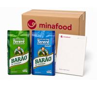 minafood Bundle for Erva-Mate Tereré 2x500g + Notepad