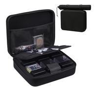 Minahao Trading Card Deck Boxes with Portable Organizer Case. Card Storage Box for Magic The Gathering Commander Deck. Holds 1200+ MTG/TCG/OCG Sleeveless Cards & Playmats, Dice,Accessories.(NO CARD)