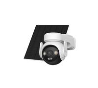 Minalo IMOU AOV PT 4G Kit, 3K/5MP, Outdoor Pan & Tilt Smart 4G & Wi-Fi Rechargeable Battery Security Camera with Solar Panel