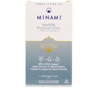 MINAMI MorEPA Platinum + Vitamin D3 - 60 Softgels