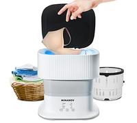 MINANOV Mini Portable Washing Machine - Automatic Foldable with Blue Light- For Underwear, Socks, Baby Clothes, Towels Collapsible Travel, Camping, Dorm, RV (MNV-T02)
