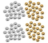 MINAOLULUS 1000pcs 2.5mm Crimp Beads Tube Set for Jewelry Making DIY Crafts, Silver Gold 500pcs Each, Jewelry Beads Supplies for Bracelet and Necklace Accessories