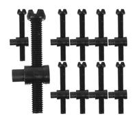 MINAOLULUS 10pcs Chainsaw Chain Adjusting Screw Tensioner Metal Replacement Parts for Electric Saw and Lawn Mower, Chainsaw Accessories for Garden and Outdoor Power Tools