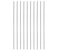 MINAOLULUS 10pcs High Heat Resistant Tungsten Wire 2mm X 20cm for Ceramic Jewelry Kiln Hanging Burning Tool Pottery Firing Accessories Supporting 25-30g Weight