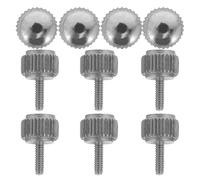 MINAOLULUS 10pcs Knurled Thumbscrew M1.6 Metal Screws for Vernier Calipers with Wide Compatibility and Stable Locking, for Instant Adjustments and Continuous Operations