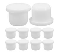 MINAOLULUS 10pcs Silicone Plugs for Flower Pot and Salt Bottles Solid Silicone Replacement Salt and Pepper Stoppers with 1/2 Inch Size Sealing Plugs for Occasions