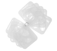 MINAOLULUS 12pcs Plastic Geometric Stencils Drawing Templates for 13x13cm Reusable Craft Tools for Classroom Art and Home Study