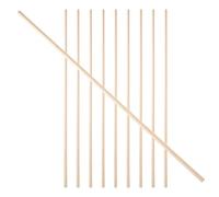 MINAOLULUS 12pcs Wooden Window Molding Trim Strips 8mm Thick X 50cm Long Pine and Paulownia Wood Decorative Edge Strips for DIY Screen Frame Craft and Home Decor