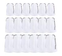 MINAOLULUS 18pcs Waterproof Swim Drawstring Bags Pe Material for Travel Sundries and Smaller Items Holiday Use