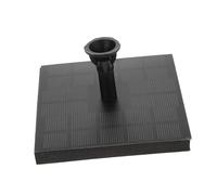 MINAOLULUS 1Pc Square Solar Fountain Pump Floating Water Feature for Garden Pool Decoration for Oxygen Aeration Outdoor Solar Water Pump