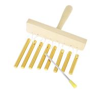 MINAOLULUS 1set Aluminum Tube Tone Percussion Chime Instrument for Boy Girl Music Education Multi-functional Wind Chimes for Group Activities and Rhythm Development