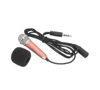MINAOLULUS 1set Miniature Microphone for Smartphones and Laptops Portable Voice Recording Mic for Podcasting Singing and Video Blogging Lightweight and Easy to Use
