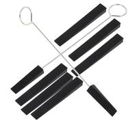 MINAOLULUS 1set Piano Tuning Tool Professional Kit Mute Fork and Long Damper Sticks Durable and Design for Easy Piano Maintenance and Repair