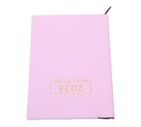 MINAOLULUS 2026 A5 Weekly Planner Notebook Pink Starlight - Thin Yearly Calendar Organizer for Personal Time Management, Weekly Schedule Planner for Students and Professionals