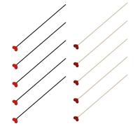 MINAOLULUS 20pcs Aroma Diffuser Reed Sticks Set with Small Heart-shaped Rattan Fiber Sticks, Natural Fragrance Volatilization Tool for Home Scent and Essential Oil Diffusers