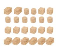 MINAOLULUS 24pcs Miniature Hay Bale Set for Farm Scene and Home Decor, Realistic Design Wooden Micro Landscape Decoration with Finely Crafted Safe Faux Straw for DIY Crafts and Dollhouse
