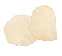 MINAOLULUS 2pcs 30cm Sheepskin African Drum Covers Leather Percussion Parts Replacement Drumheads Suitable for Djembe and Shaman Drums