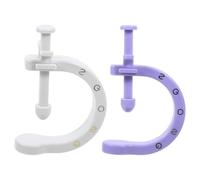 MINAOLULUS 2pcs Adjustable Trigger Point Massager for Foot Curved Base, Abs Material, Manual Foot Massagers Soreness and Stimulate Pressure Points, for Home and Office Use