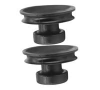 MINAOLULUS 2pcs Fluoroelastomer Handles for Singing Bowls Enhanced Sound Therapy Tool Secure Grip Stability for Meditation Sound Healing Buddha Singing Bowl Accessory