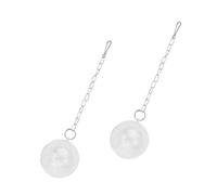 MINAOLULUS 2pcs Parrot Feeding Ball Toy for Birds Chain Feeder Poultry Cage Food Chew Toy for Animals