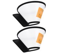 MINAOLULUS 2pcs Pet Collars for Cats and Dogs, Anti-scratch Protective Neck Circles, Size 5# (22-26cm) Soft Elizabethan Collar for Post-surgery Wound Protection