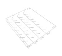 MINAOLULUS 32-Spool Wall Mounted Metal Thread Rack with Hooks Sewing Thread Organizer for Embroidery and Quilting Craft Rooms for Sewing Supplies