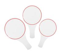 MINAOLULUS 3pcs Dry Erase Scoreboard Set Kt Foam Board 20x30cm, 15x25cm, 10x20cm Handheld Writable Voting Paddles for Judges Classroom and Auction Use