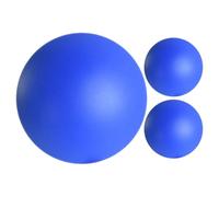 MINAOLULUS 3pcs Hand Therapy Exercise Balls for Adults and Elderly Stroke Patients, Pu Material Finger Strength Device Comfortable Grip for Finger Strengthening Exercises at Home