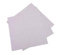 MINAOLULUS 3pcs Light Grey Microfiber Instrument Polishing Cloths 20x20cm for Piano and Musical Instrument Cleaning, Lint-free Wipes Suitable for Guitar, Bass, and Keyboard Maintenance