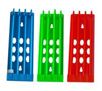 MINAOLULUS 3pcs Pigeon Stand Leg Band Storage Rack for Easy Organization and Access Colors for Pigeon Loft and Poultry Management