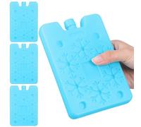 MINAOLULUS 4 Pcs Ice Pack Cooler for Lunch Boxes with Wide Functionality and Long-term Cooling Performance, Pe Material Cooler Ice Packs for Home and Outdoor Activities, Back to School Decor