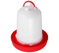 MINAOLULUS 4l Thickened Hanging Chicken Waterer Bucket, Poultry Drinker Cup for Chicks, Ducks, Quail - Poultry Watering Equipment Suitable for Small Birds and Farm Use