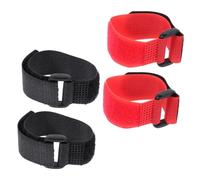 MINAOLULUS 4PCS Anti-Hook Rooster Neck Collar Noise-Free Neck Straps for Roosters Adjustable Poultry Collars to Prevent Crowing