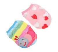 MINAOLULUS 4pcs Cozy Vests for Pets Warm Bunny Apparel for Cute Cosplay Costumes for Guinea Pigs Ferrets and for Daily Wear and Festivities