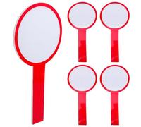 MINAOLULUS 4pcs Handheld Whiteboards Lightweight Erasable Foam Board Score Keeping Boards Suitable for School and Home Use Random Color