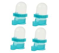 MINAOLULUS 4pcs Pigeon Self Drinker Auto Drinking Tool Water Feeder for Pigeon Transparent Design for Level Observation for Parrots and