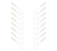 MINAOLULUS 50pcs TPU Zipper Pull Tabs for Gym Bags and Backpacks, Easy to Replace with Smooth Hand Feeling, Simple and Generous Style for DIY Projects