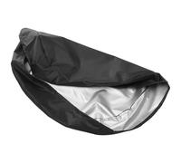 MINAOLULUS 55 Gallon Drum Lid Oxford Fabric Dust-Proof Cover Snug Fit Drawstring Grey 65Cm X 10Cm X 2Cm Water Barrel Protective Cover for Rain Buckets Random Color