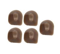 MINAOLULUS 5pcs Professional Flute Rubber Mute Pads Flute Button Bricks for Body and Foot Joint Wind Instrument Accessories for Practice and Performance