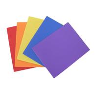 MINAOLULUS 5pcs Two-Pocket File Folder with Dual Pocket Design, Pp Material Project Folder for Teachers and Professionals, Spacious Two-Page Layout for Classroom and Departmental