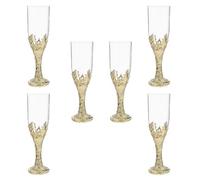 MINAOLULUS 6pcs Goblets Vintage Chalice Cups for Communion and Gothic Party Decor Featuring Built to Last PS Material