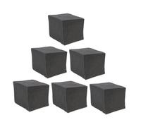 MINAOLULUS 6pcs Low-frequency Sound Absorbing Cotton Panels for Soundproofing Walls Ceilings and Doors High-density Acoustic Insulation for Noise Reduction and Auditory
