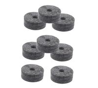 MINAOLULUS 8pcs Cymbal Felt Pads Set Non- Design for Enhanced Drumming Easy Installation Fit for All Drum Noise and Resonance Reduction