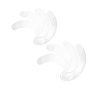 MINAOLULUS 8pcs Plastic Ceiling Fan Blades Replacement with Screw Holes, Quiet Operation and Easy Installation for Home Use, Modern Minimalist Retractable Blade Fan Accessories